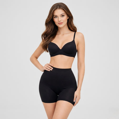 Seamless High-Waist Shaping Shorts