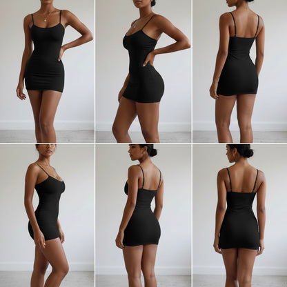 Seamless Mini Dress – Fine Strap
