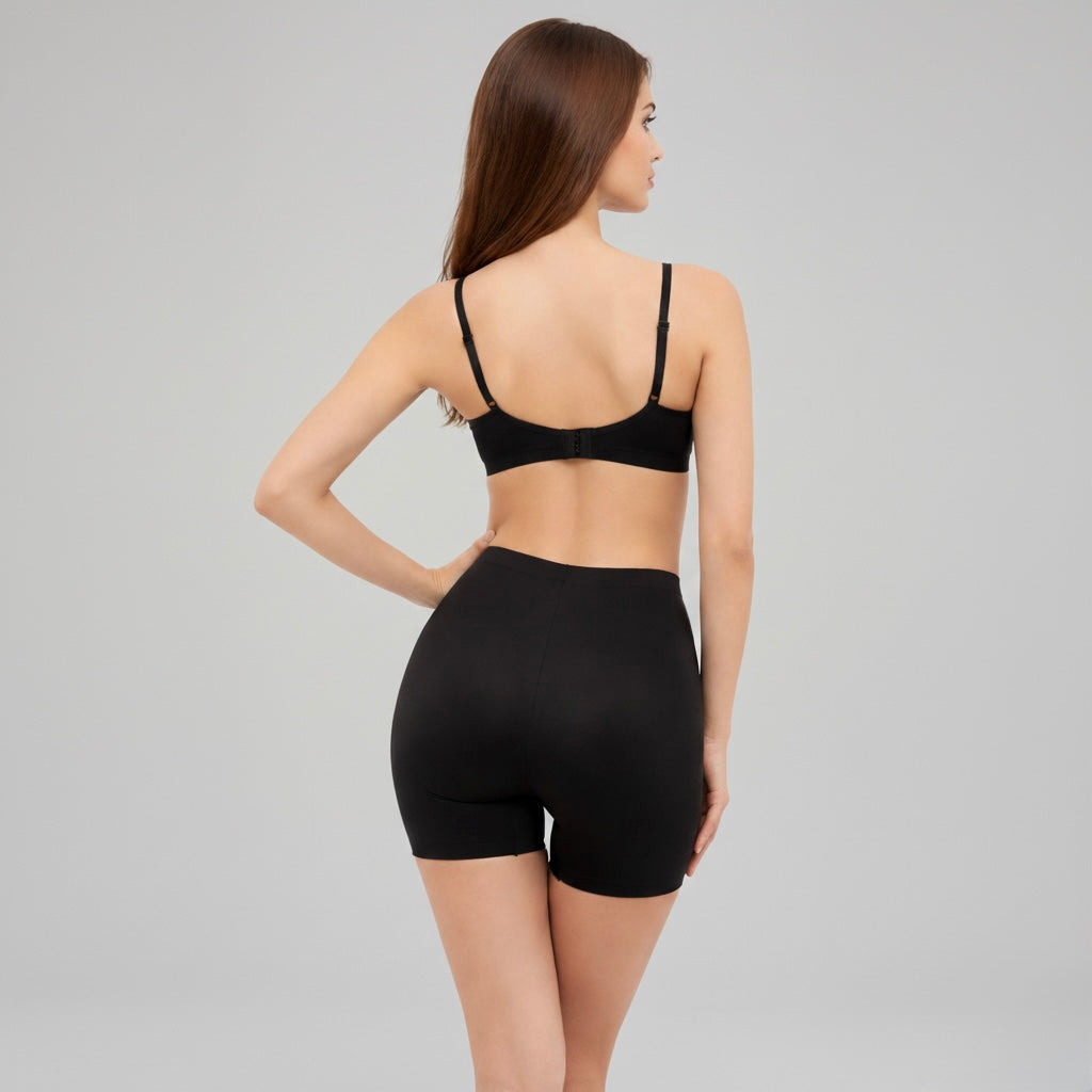 Seamless High-Waist Shaping Shorts